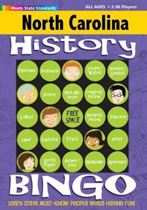 North Carolina History Bingo Game!