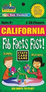 California Fab Facts Fast Card Game