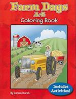 Farm Days A-Z Coloring Book