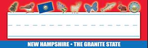 New Hampshire Nameplates - Pack of 36