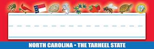 North Carolina Nameplates - Pack of 36