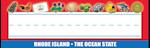 Rhode Island Nameplates - Pack of 36