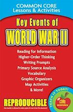 Key Events of World War II Common Core Lessons & Activities