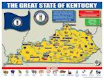 Kentucky State Map for Students - Pack of 30