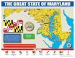 Maryland State Map for Students - Pack of 30