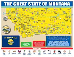 Montana State Map for Students - Pack of 30