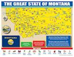 Montana State Map for Students - Pack of 30