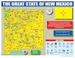 New Mexico State Map for Students - Pack of 30