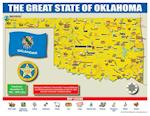 Oklahoma State Map for Students - Pack of 30