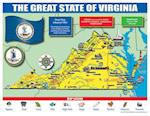 Virginia State Map for Students - Pack of 30
