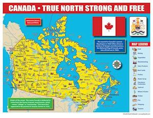 Canada Map for Students - Pack of 30