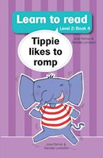 Learn to Read (L2 Big Book 4): Tippie likes to romp