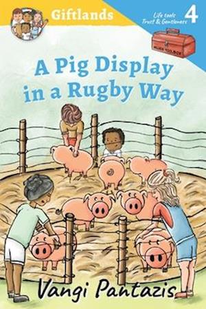 A Pig Display in a Rugby Way