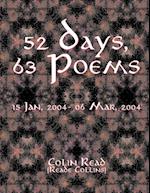 52 Days, 63 Poems