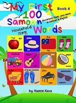 My First 100 Samoan Household Item Words - Book 4 