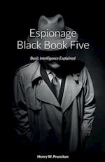 Espionage Black Book Five
