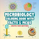 Microbiology Coloring Book with Facts & MCQs (Multiple Choice Questions)