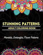 Stunning Patterns Adult Coloring Book