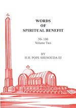 Words of Spiritual Benefit Volume 2 