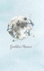 Goddess Planner - Undated Weekly, Monthly 6"x 9" with Moon Journal, To-Do Lists, Self-Care and Habit Tracker