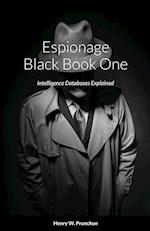 Espionage Black Book One 