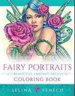 Fairy Portraits - Beautiful Fantasy Faces Coloring Book
