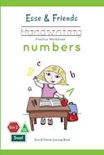 Esse & Friends Handwriting Practice Workbook Numbers