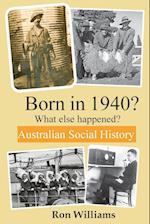 Born in 1940? What else happened? 4th Edition 