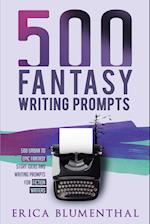 500 Fantasy Writing Prompts