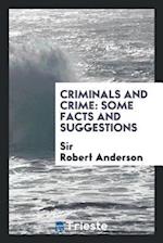 Anderson, S: Criminals and crime