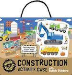 Construction Activity Case with Bubble Stickers