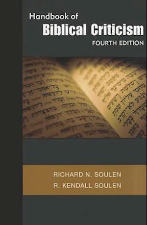 Handbook of Biblical Criticism