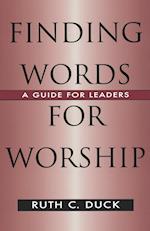 Finding Words for Worship