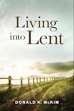 Living into Lent 