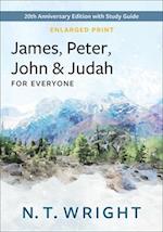 James, Peter, John and Judah for Everyone, Enlarged Print