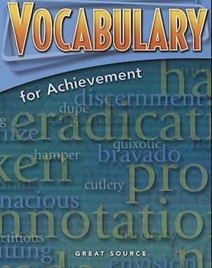 Great Source Vocabulary for Achievement