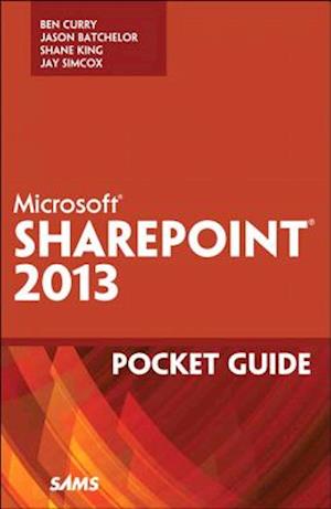 Microsoft SharePoint 2013 Pocket Guide