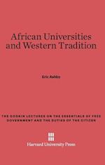 African Universities and Western Tradition