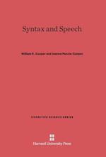 Syntax and Speech