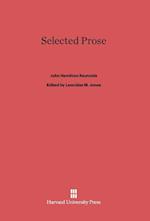 Selected Prose