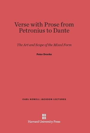 Verse with Prose from Petronius to Dante