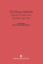 The Pepys Ballads, Volume 5: 1689-1691