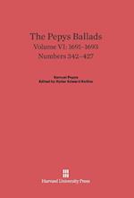 The Pepys Ballads, Volume 6: 1691-1693