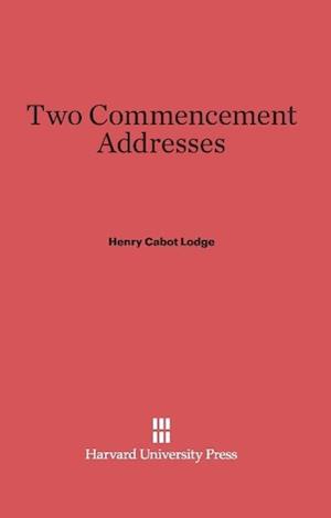 Two Commencement Addresses