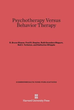 Psychotherapy Versus Behavior Therapy