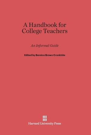 A Handbook for College Teachers