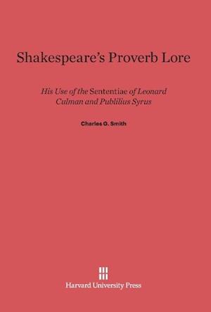 Shakespeare's Proverb Lore