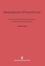 Shakespeare's Proverb Lore