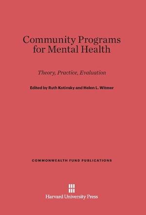 Community Programs for Mental Health