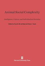 Animal Social Complexity